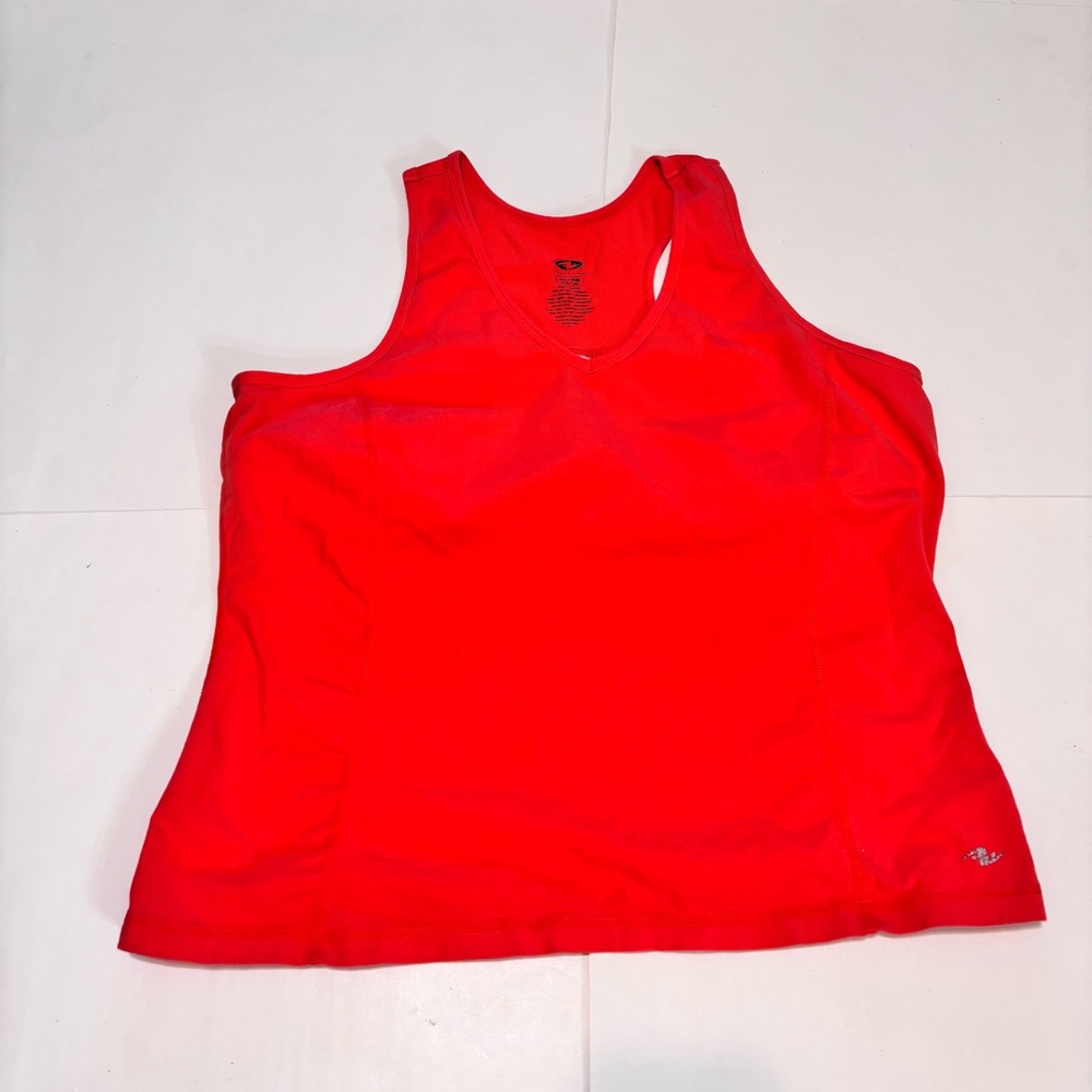 ⭐️Athletic Works Bright Orange Tank Top - Picture 3 of 10